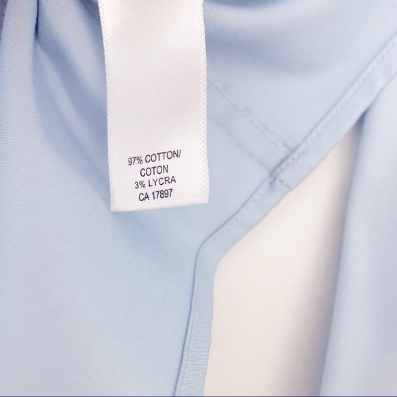 Banana Republic Blue Cotton Dress Shirt - Picture 2 of 5